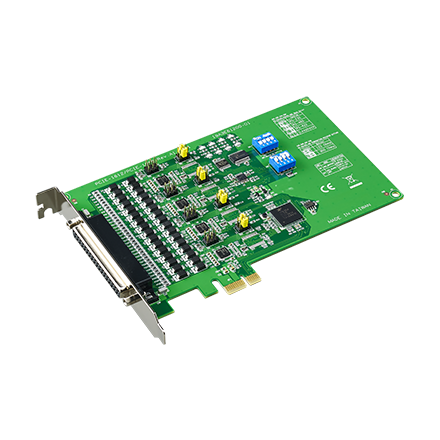 서킷보드, 4포트 RS-232/422/485 PCIE 통신카드, surge 지원